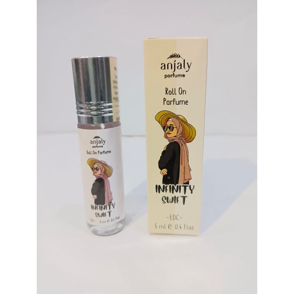 [6 ml] ANJALY ROLL ON PERFUME 6 ml ORIGINAL BPOM - ANJALY PARFUM MINI 6ML