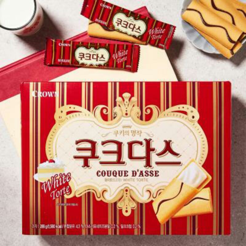 

crown couQue d'asse white 72gram