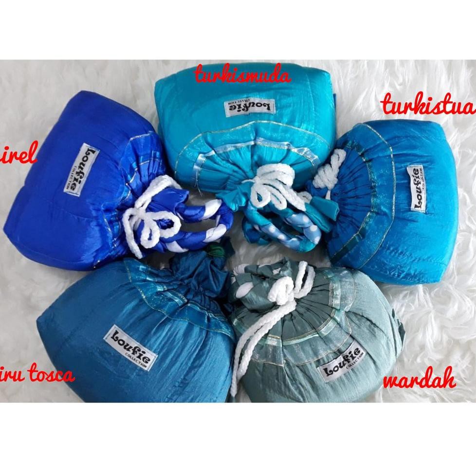 Inx47 Loufie Collection - Mukena Parasut Dewasa Tebal - Mukenah Parasit Travelling #