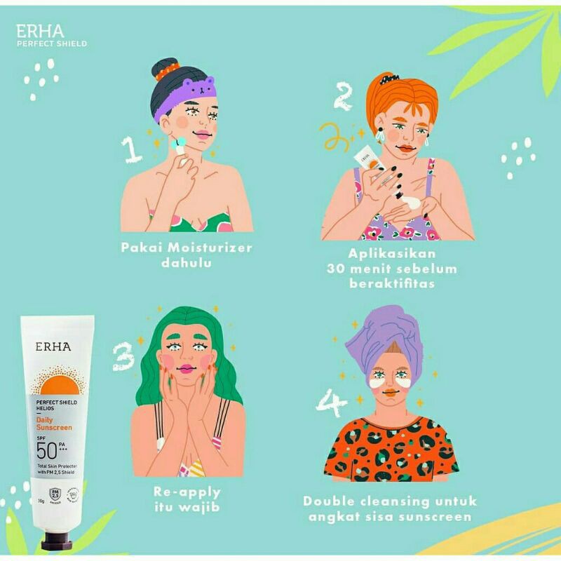 ERHA21 Perfect Shield Helios Daily Sunscreen