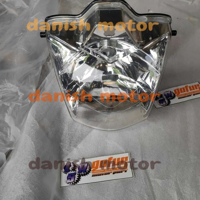 LAMPU DEPAN REFLEKTOR LAMPU DEPAN MOTOR HONDA BEAT KARBU BEAT LAMA