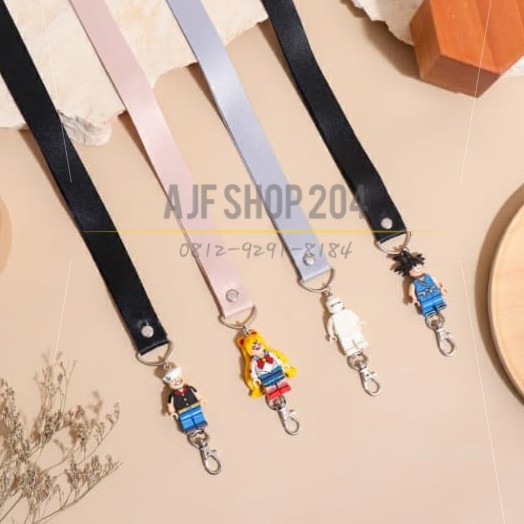 

Lanyard / ID Card Holder / Tempat Kartu Nama dg Minifigure LEGO