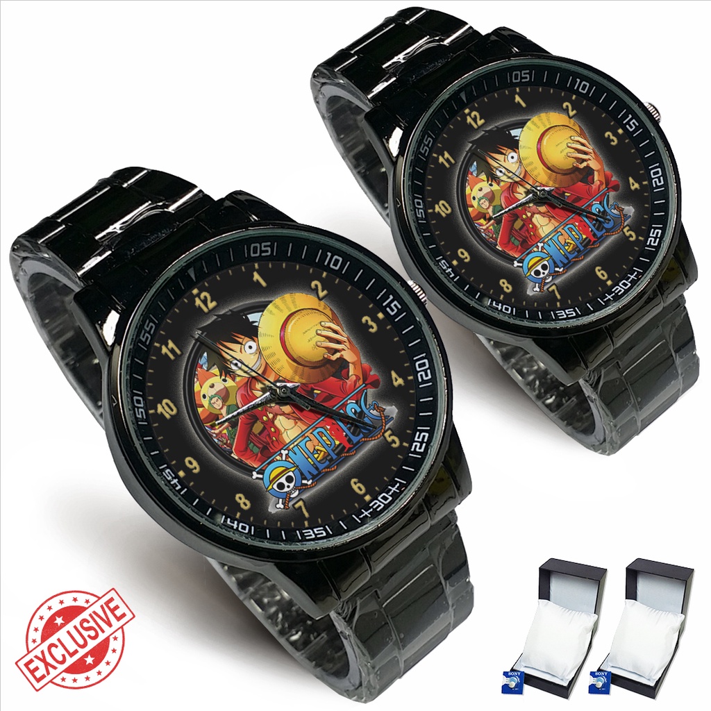 Jam Tangan Rantai Couple Anime ONE PIECE 03 (Special)