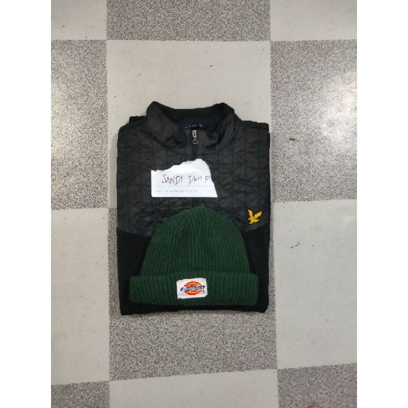 Winners lelang Lyle and Scott and Beanie hat dickies