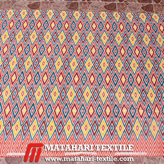 Harga permeter kain batik halus Legenda Mas 02 / bahan kain batik print
