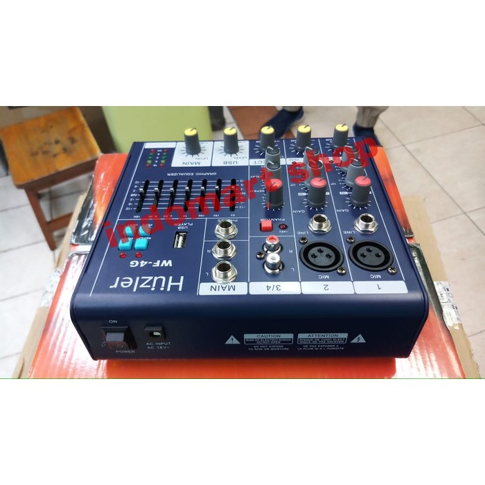 Mixer HUZLER WF 4G   4Channel