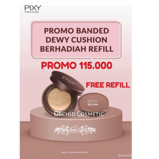 Pixy Make It Glow Dewy Cushion FULL CASE