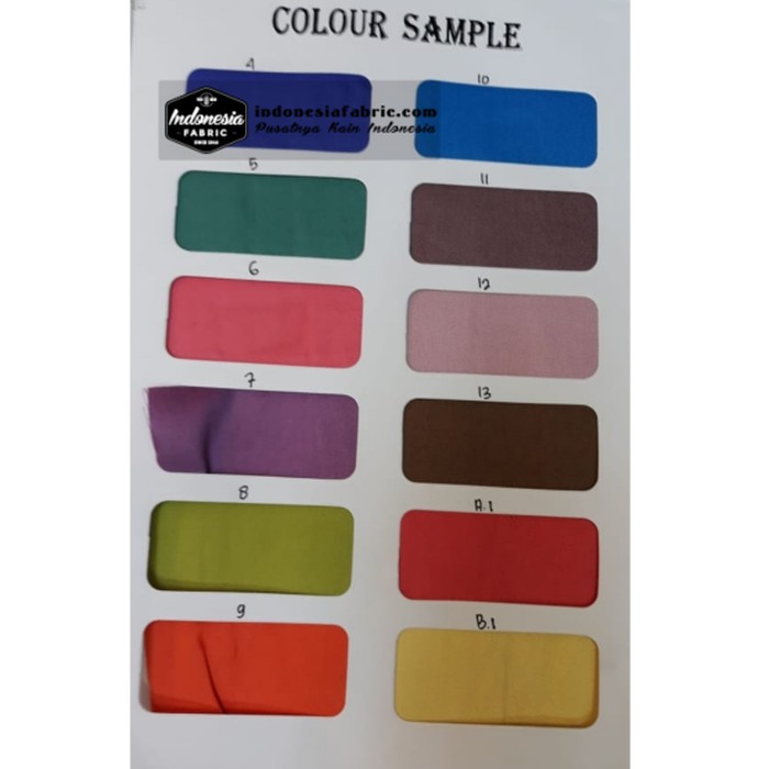 Kain Katun Jepang Polos