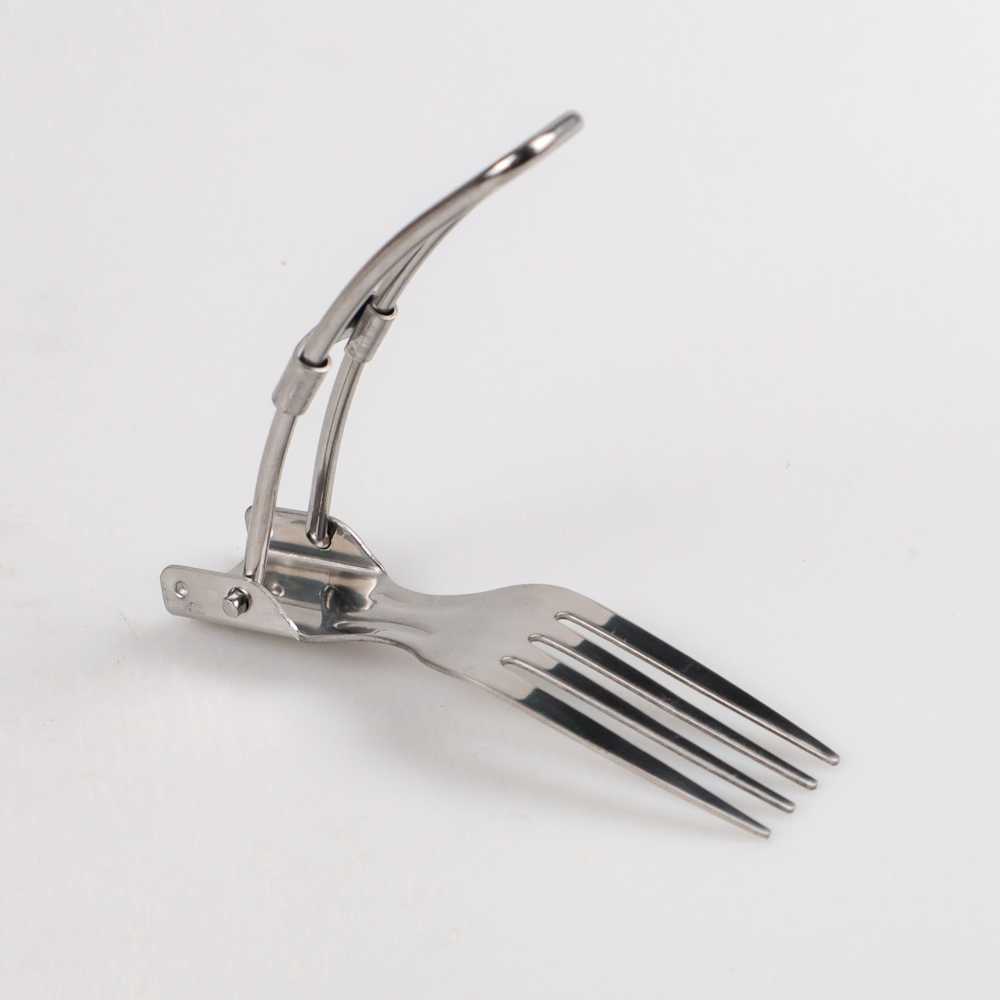 TD-DPR KNIFEZER Sendok Garpu Pisau Lipat Portabel Stainless Steel - AOTU