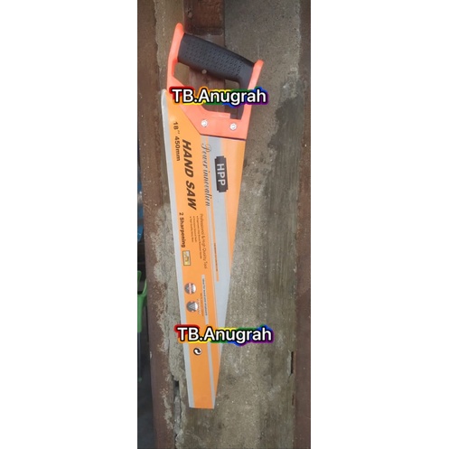 Gergaji Kayu Gagang PVC 18&quot; MURAH Hand saw GERGAJI TUKANG BANGUNAN KAYU GAGANG PVC HANDSAW GERGAJI