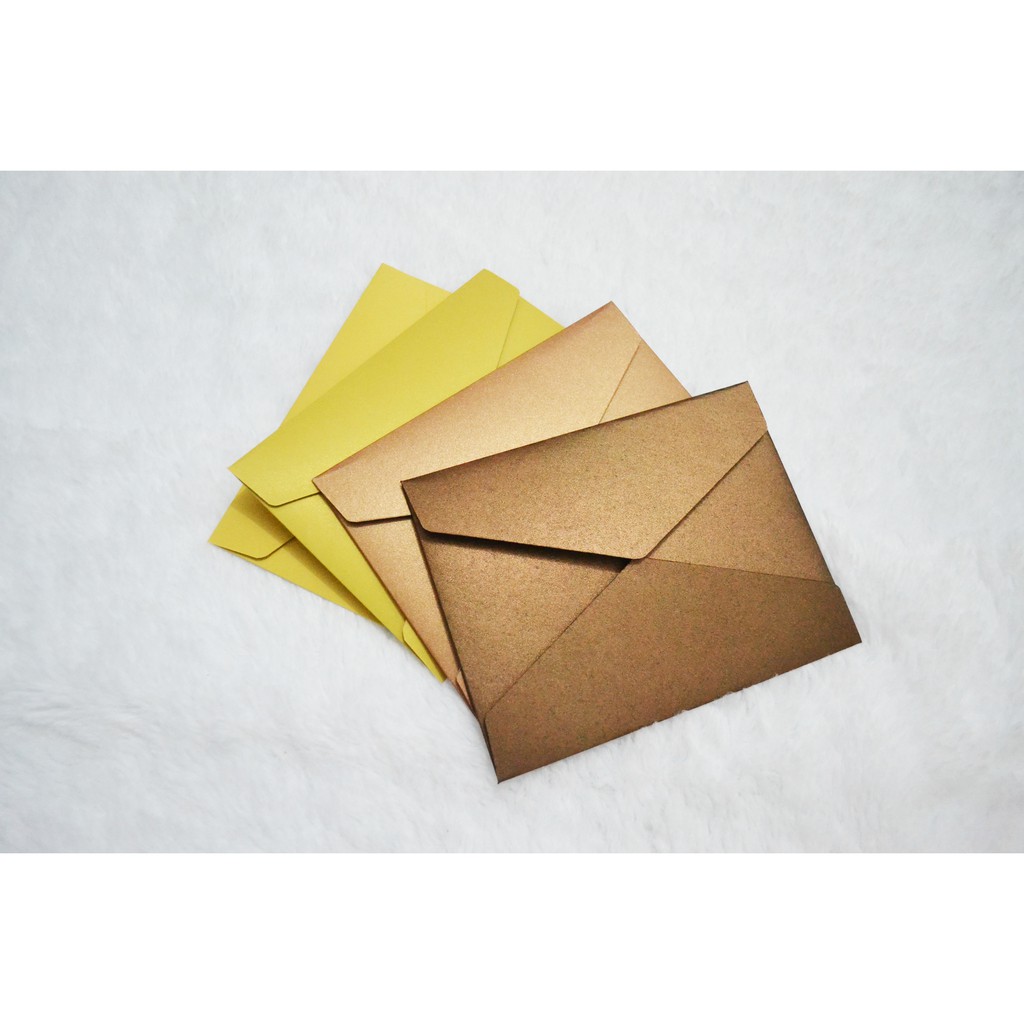 

Amplop Seri Warna Coklat / Shimmering Envelope Brown Series