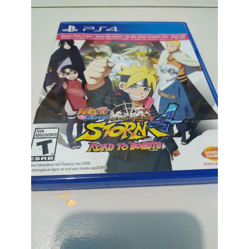 Second Kaset PS4 Naruto Shippuden Ultimate Boruto