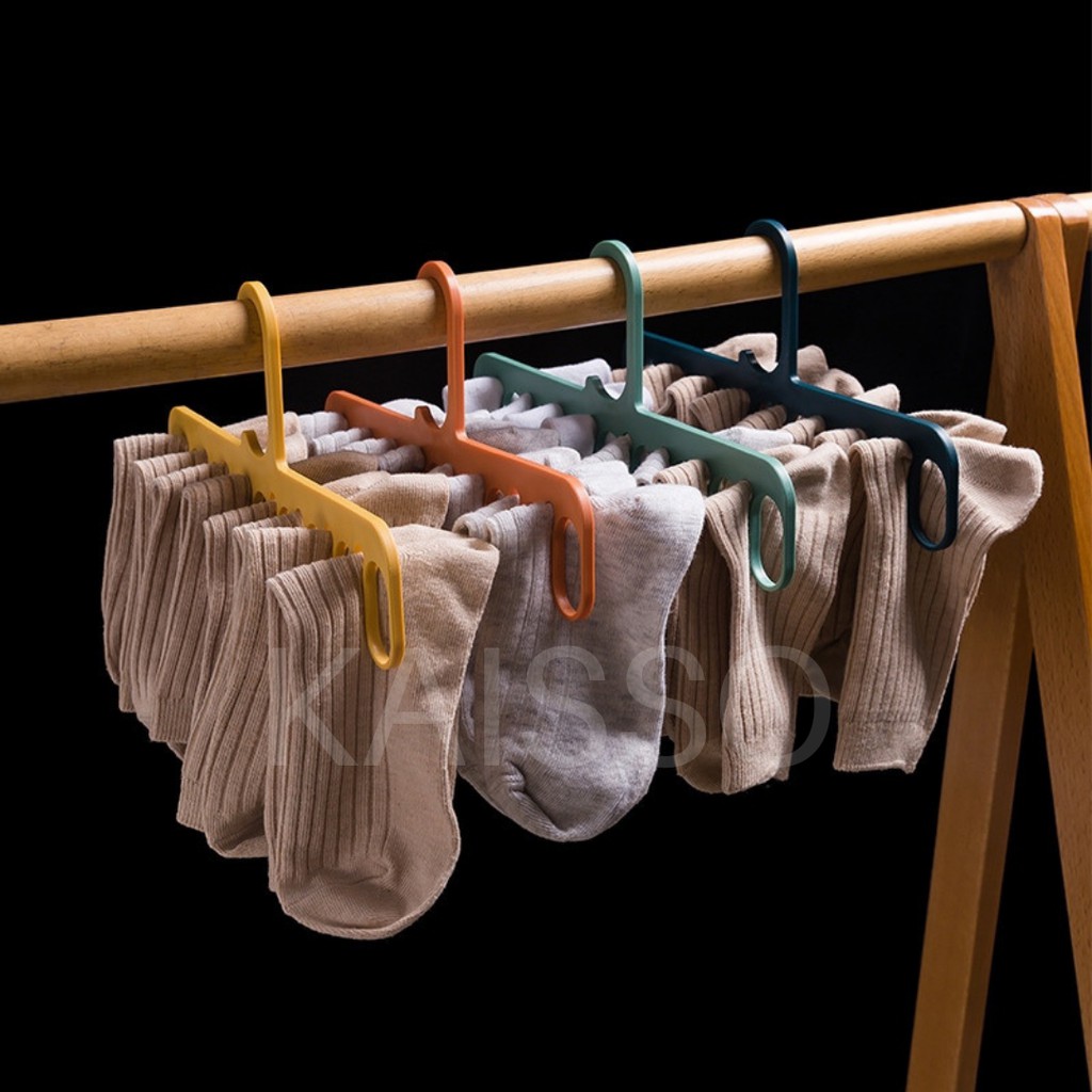 KAISSO - MAGIC HANGER GANTUNGAN BAJU ORGANIZER 9 IN 1 SERBAGUNA MULTIFUNGSI JEMURAN LAUNDRY