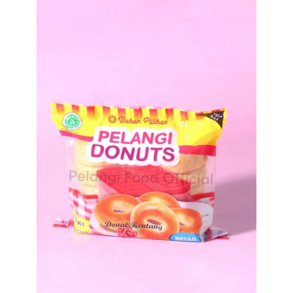 

Donat 21 mini pelangi/donat kentang/donuts/donut/donat pelangi