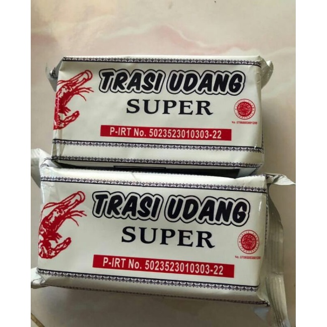 

Trasi / Trasi Udang / Trasi udang super cap Haji Ismail khas Tuban 100gr