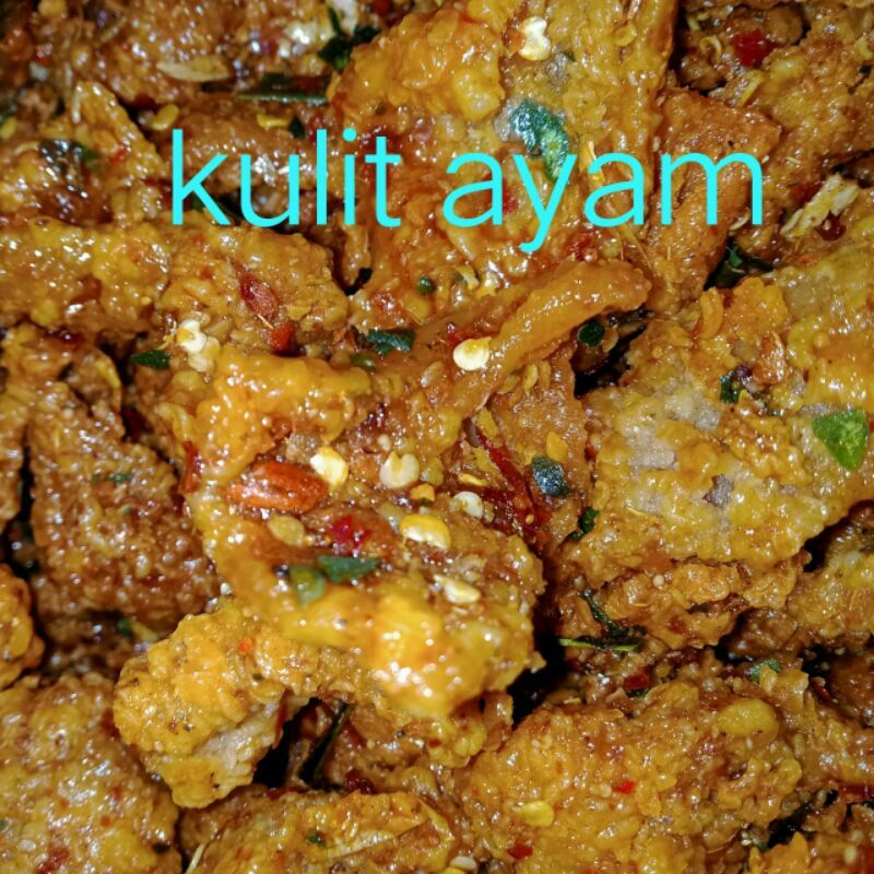 

kulit ayam crispy