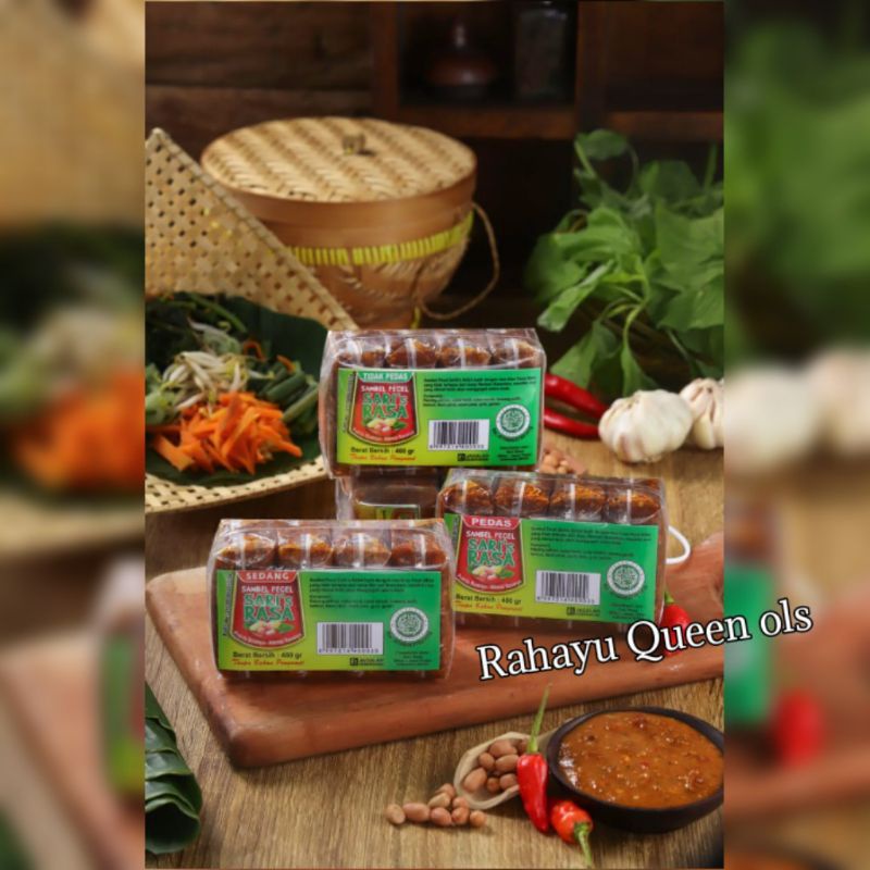 

Sambel pecel sari's rasa terlaris terenak 400g