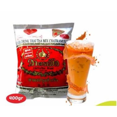 

TERLARIS Thai Tea Chatramue Brand 400gr 100% Original / Teh Thailand Asli /KOPI RUBE/KOPI KAPAL API/KOPI SLB/KOPI PEJUANG/KOPI BUBUK