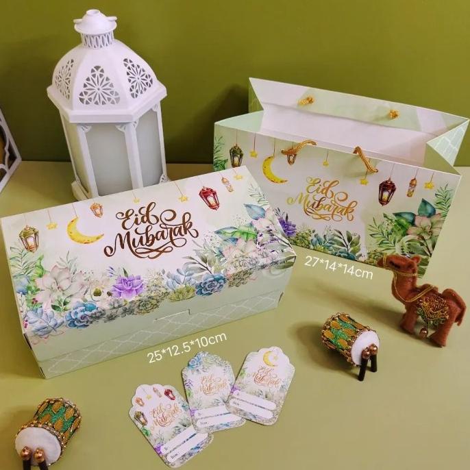 

[COD] BOX/DUS KUE IDUL FITRI UKR 25 CM X 12.5 CM X 10CM + PAPERBAG + HANGTAG [COD]