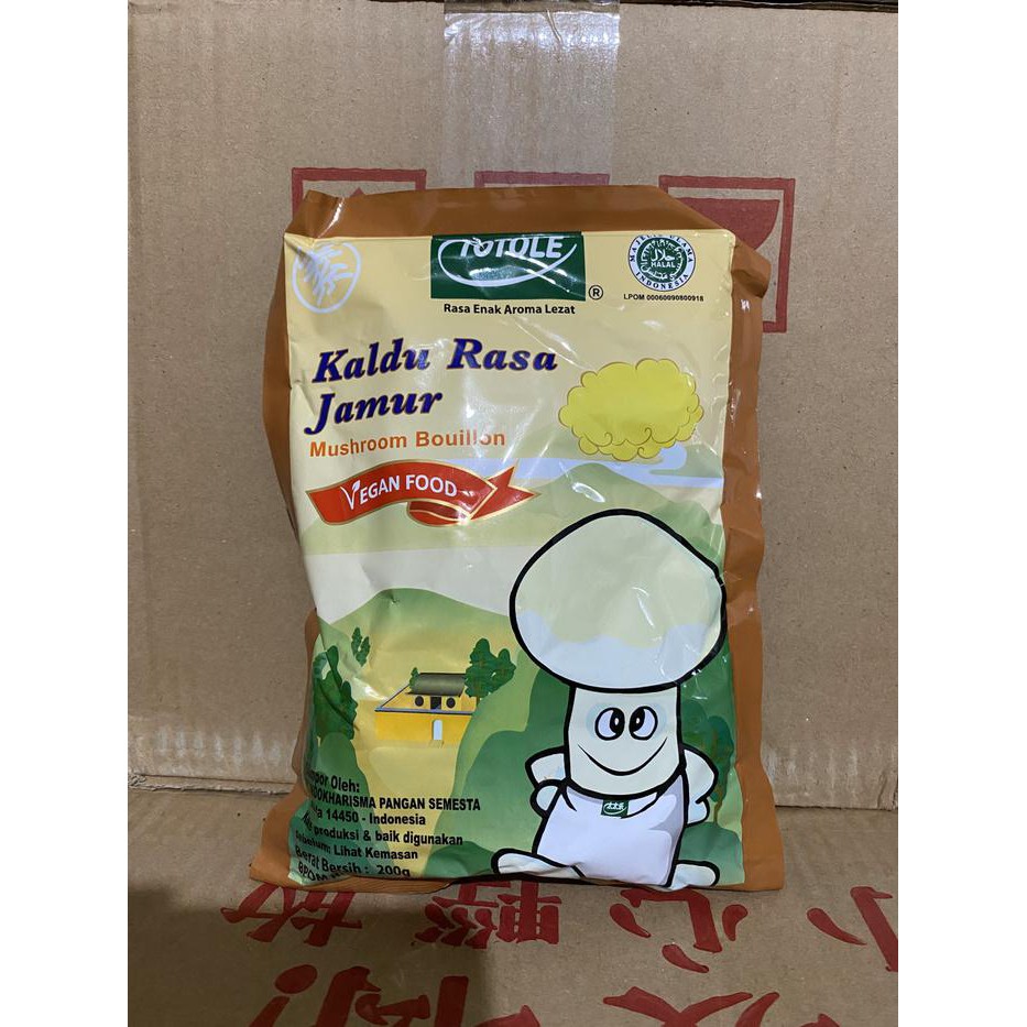 

Totole Kaldu Jamur Penyedap Rasa - Vegetarian 200Gr