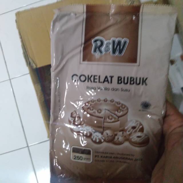 

RK60 Coklat Bubuk Kemasan 250 Gram Aroma Vanila Dan Susu