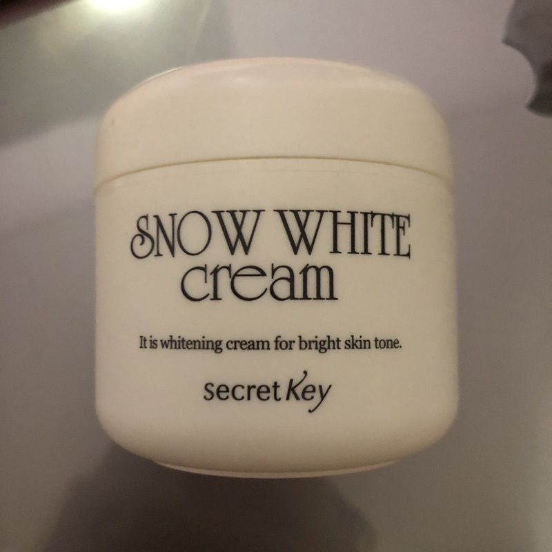SNOW WHITE CREAM SECRET KEY