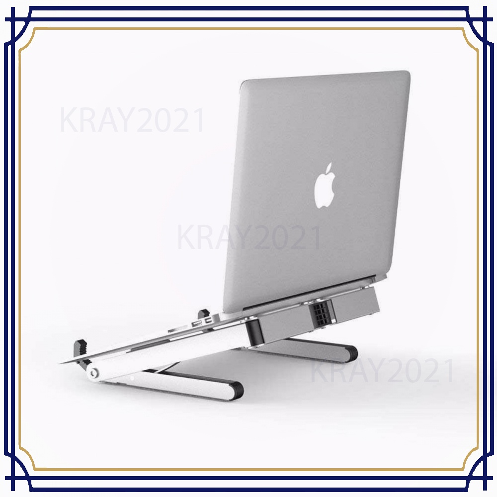 N1 Adjustable Foldable Laptop Stand Aluminium - CL398