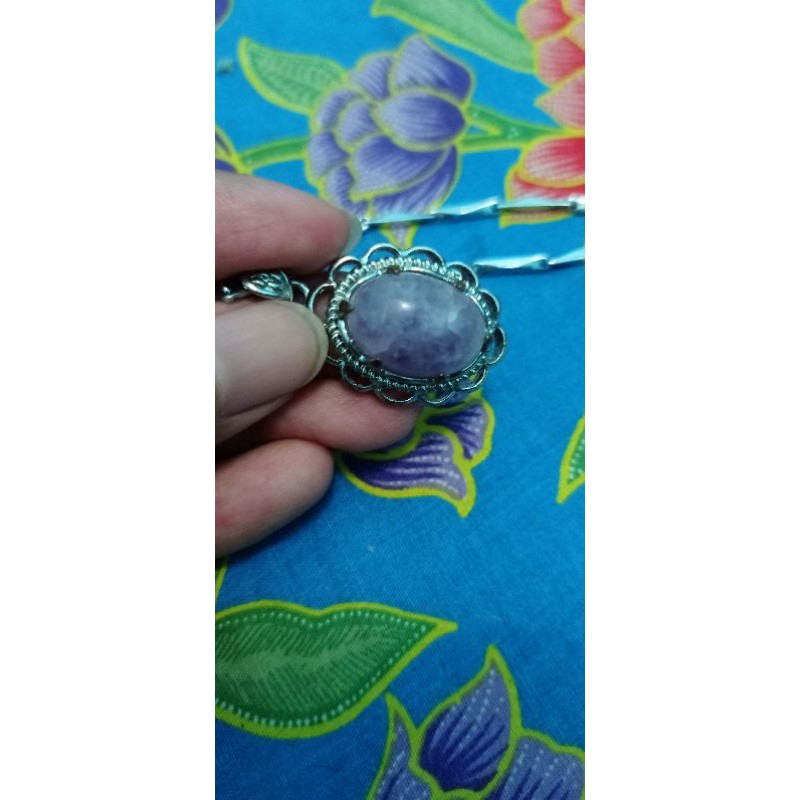 Kalung Kecubung Amethyst Kalimantan