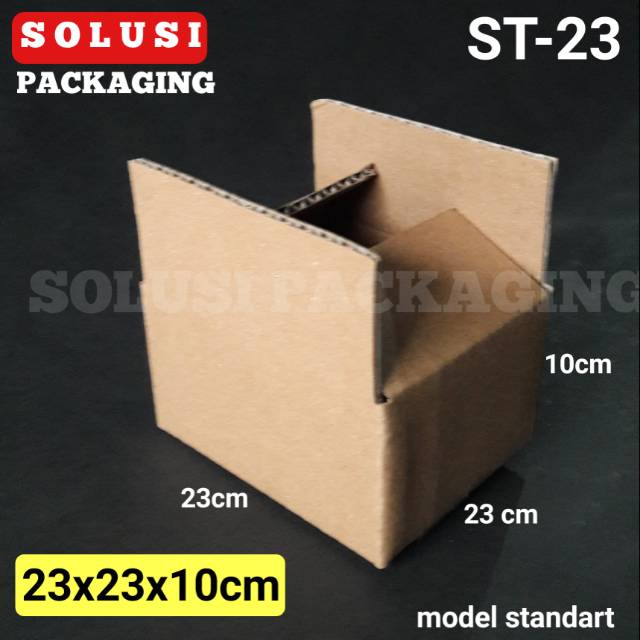 

10 pcs KARDUS 23X23X10 COKLAT ST23 | KARDUS PACKING KARDUS POLOS KARDUS SEPATU KOTAK AKSESORIS DOS BOX