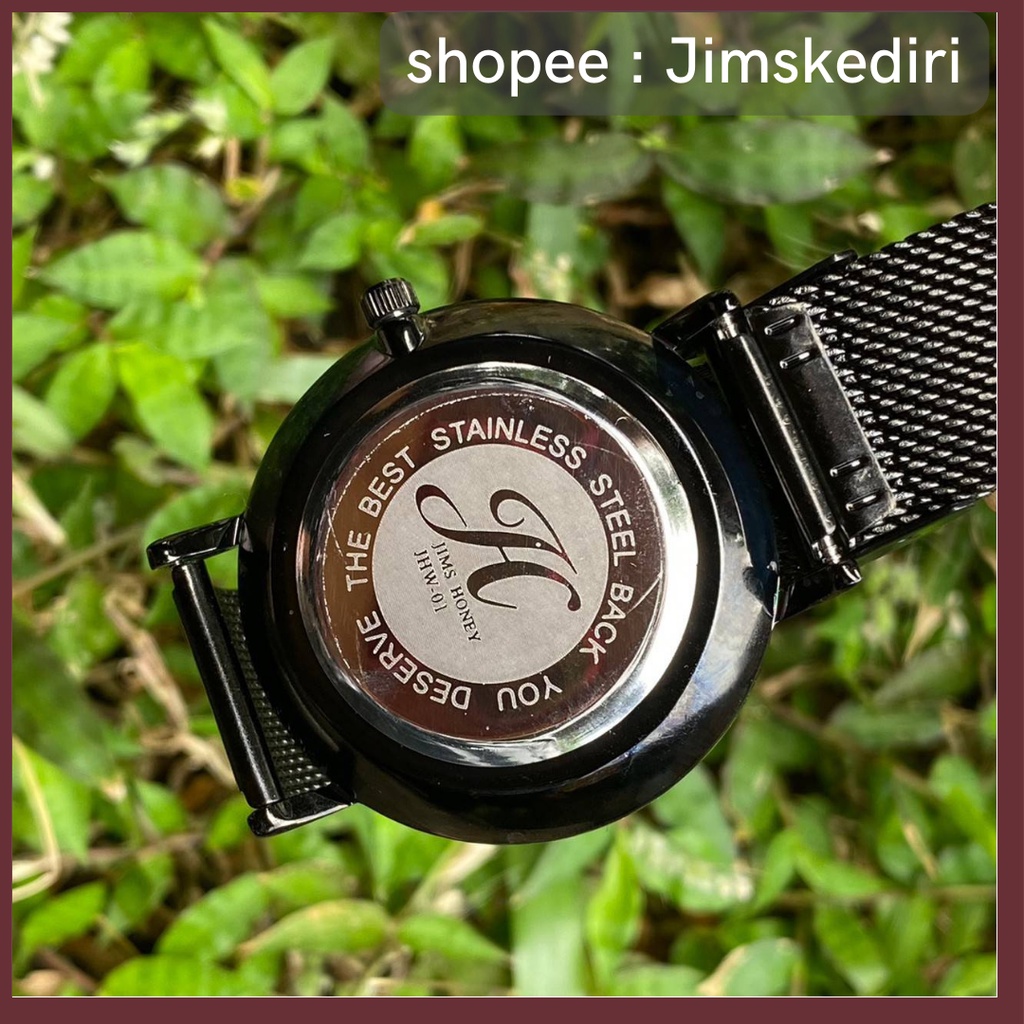 (BISA COD) JAM TANGAN CEWEK TERBARU ANALOG JIMS HONEY IMPORT PROMO FREE BOX JHW 01