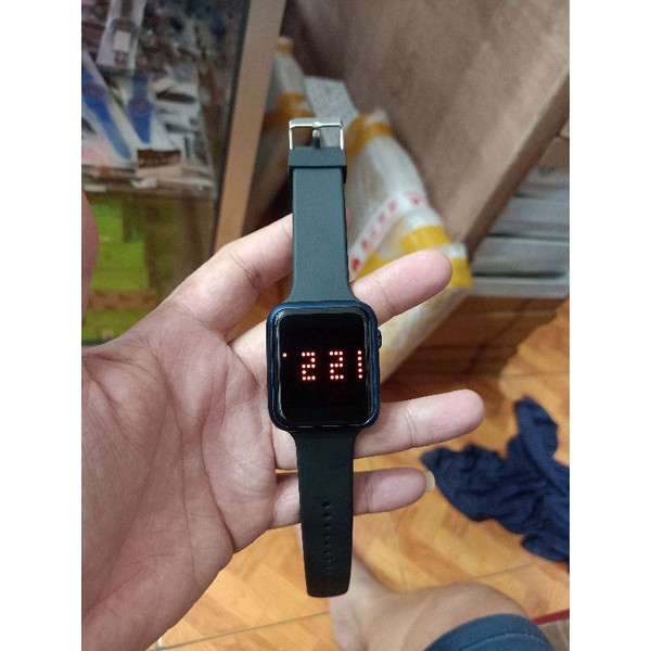 jam tangan led touch screen cardiff original tahan air