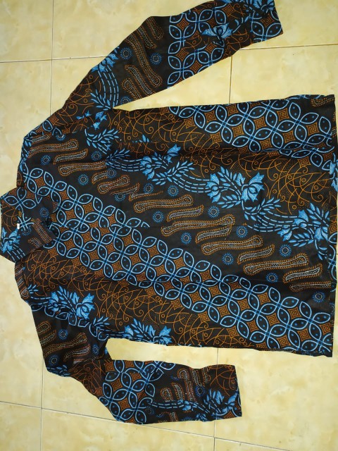 Kemeja Batik Pria Lengan Panjang Exclusive Kemeja Batik Cowok Kerja