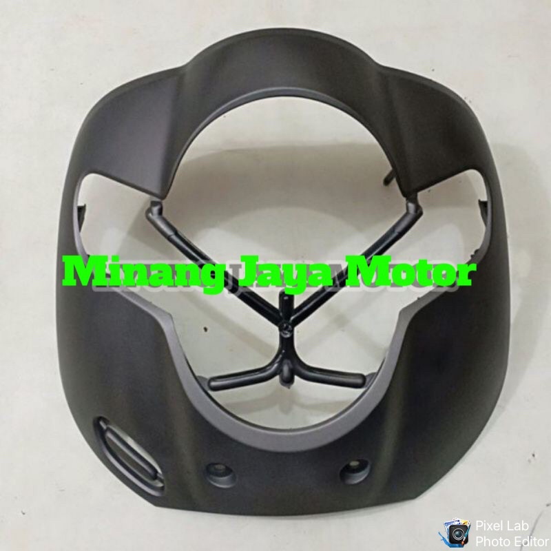 TAMENG / TEBENG DEPAN HONDA SCOOPY FI NEW TH 2016 - 2019 HITAM DOFF