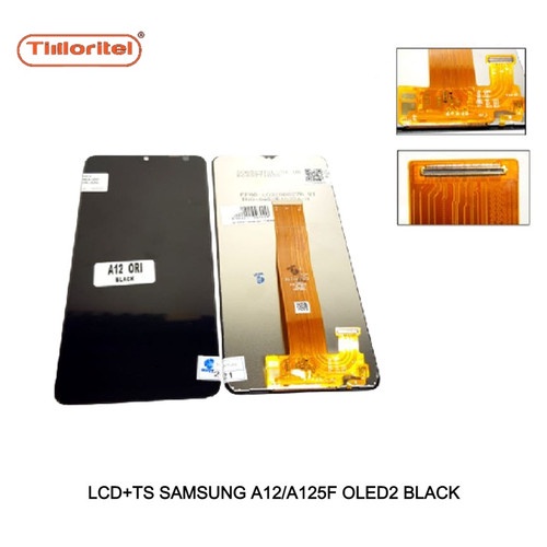 LCD+TS SAMSUNG A12/A125F OLED2 BLACK