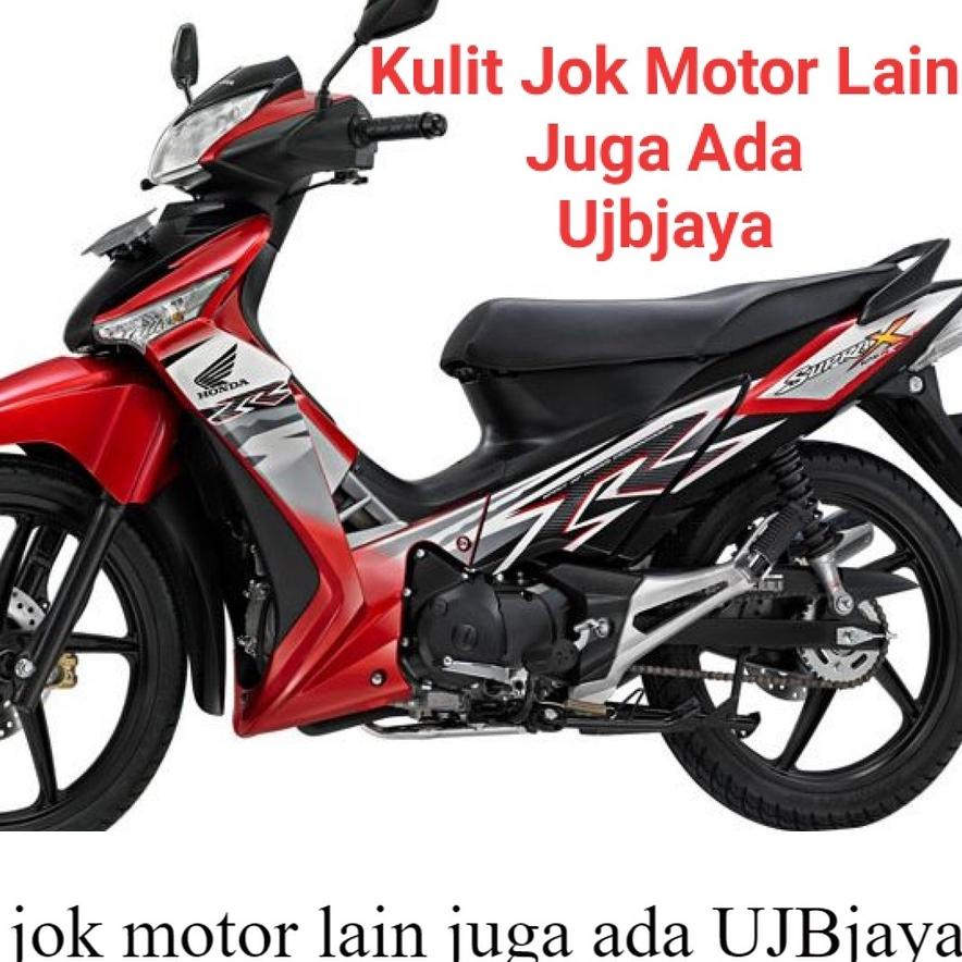 Terjangkau - Kulit Jok Motor Honda Supra X 125  BAHAN ORI Sarung Jok Motor Honda Supra X 125