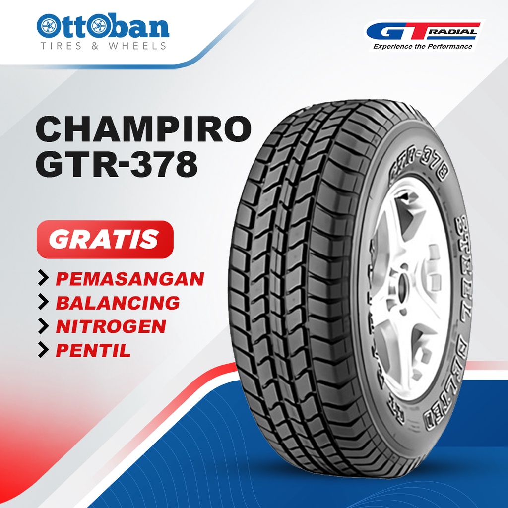 GT Radial GTR-378 - 185 70 14 Ban Mobil