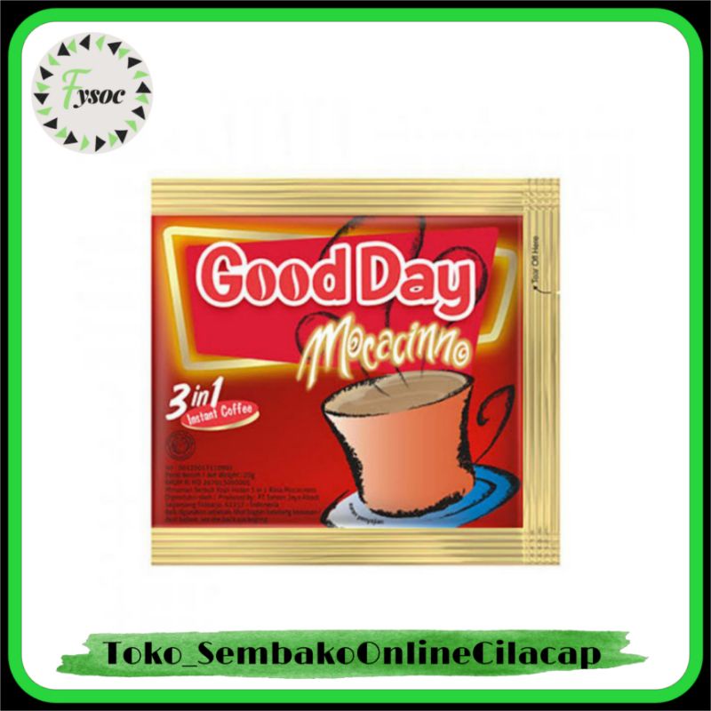 KOPI GOOD DAY RASA MOCCACHINO VANILLA ECER