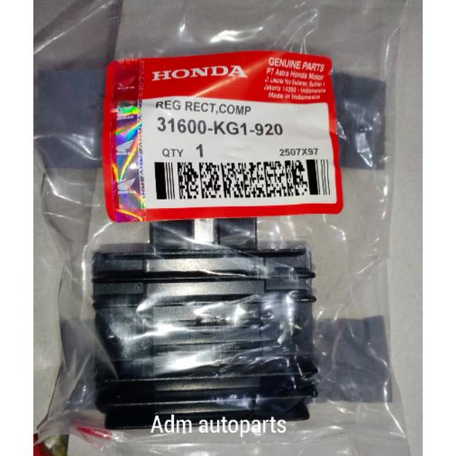 Kiprok KG1 Regulator Honda Tiger Lama Tiger Revo Tiger new Megapro lama ori lokal