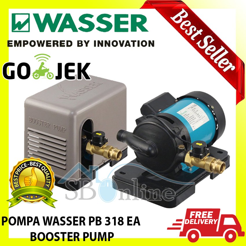 Pompa Boosster Wasser PB 318 EA Untuk seluruh rumah