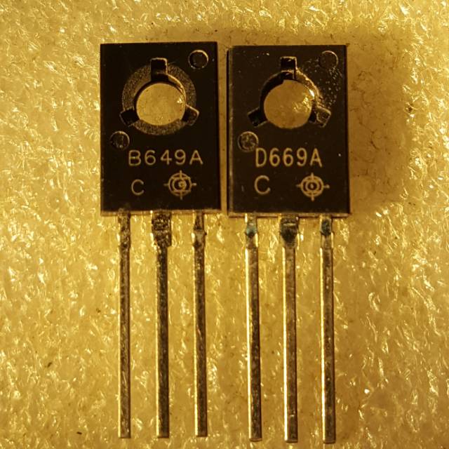 2sb649 2sd669 B649 D669 sepasang