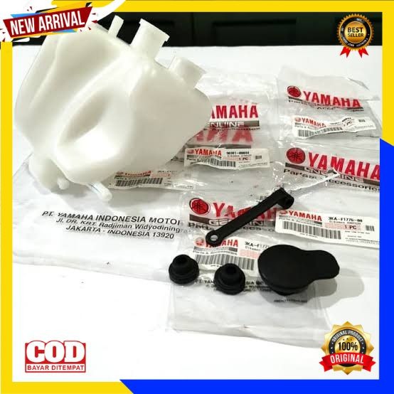 bayar di tempat Tabung Oli samping Botol Oli samping RX King Original YGP Original Yamaha Set Terlar