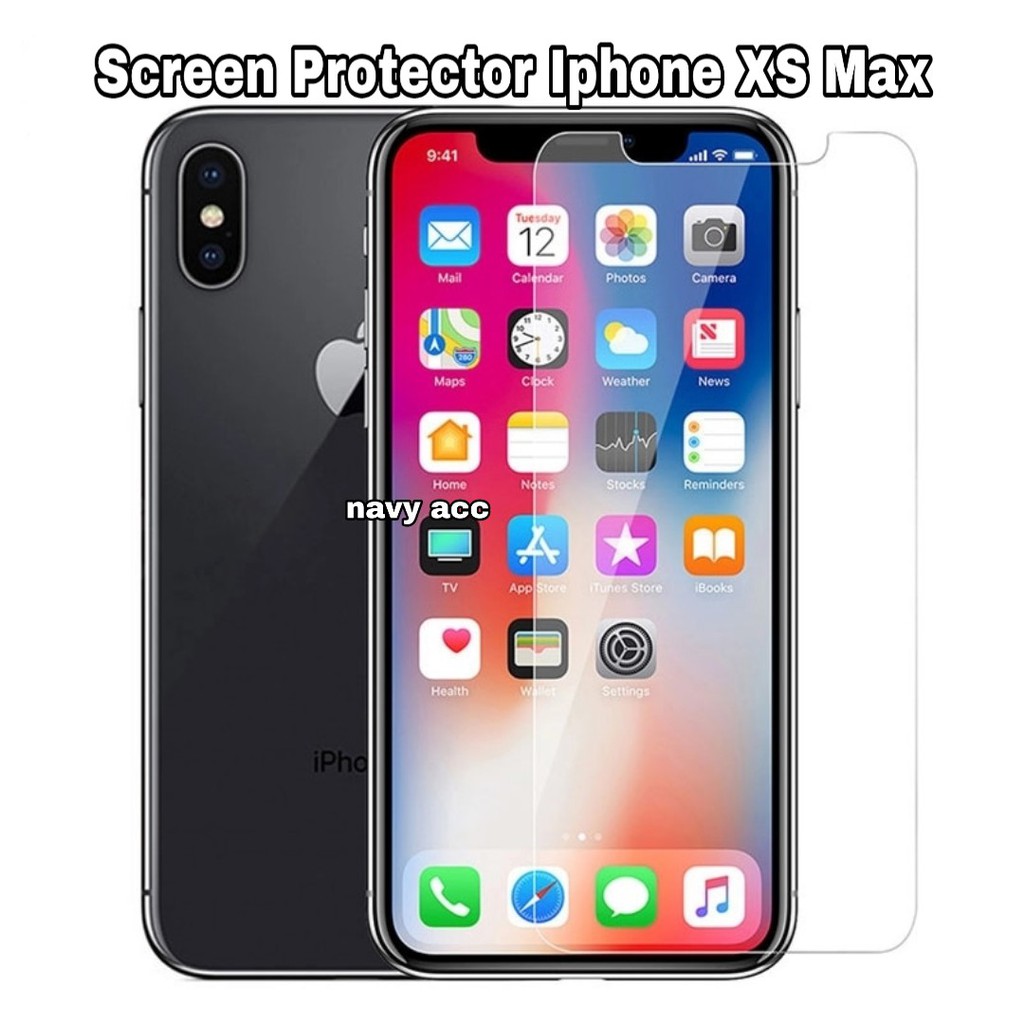 Screen Protector Iphone XS MAX - Antigores depan Iphone XS max