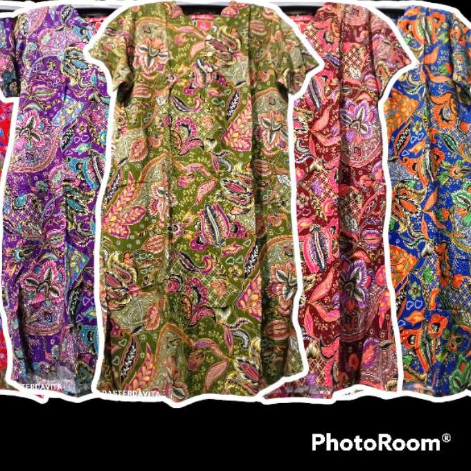 ☏ DASTER BATIK KENCANA UNGU ASLI ORIGINAL LABEL MERAH MOTIF TERBARU 2021 KEKINIAN RAYON LD 110 || DA