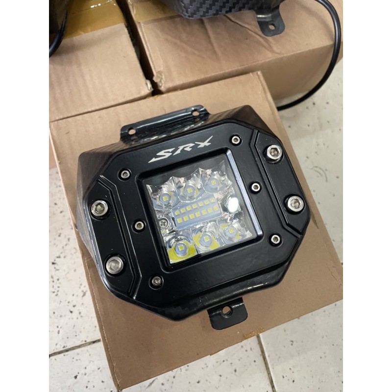 lampu led reflektor led klx 150 BF d tracker new led 6mata srx