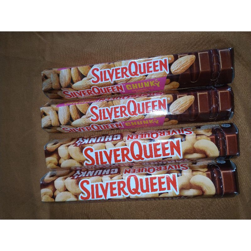 

SILVERQUEEN COKLAT CHUNKY BAR CASHEW ALMOND COKLAT SILVER QUEEN