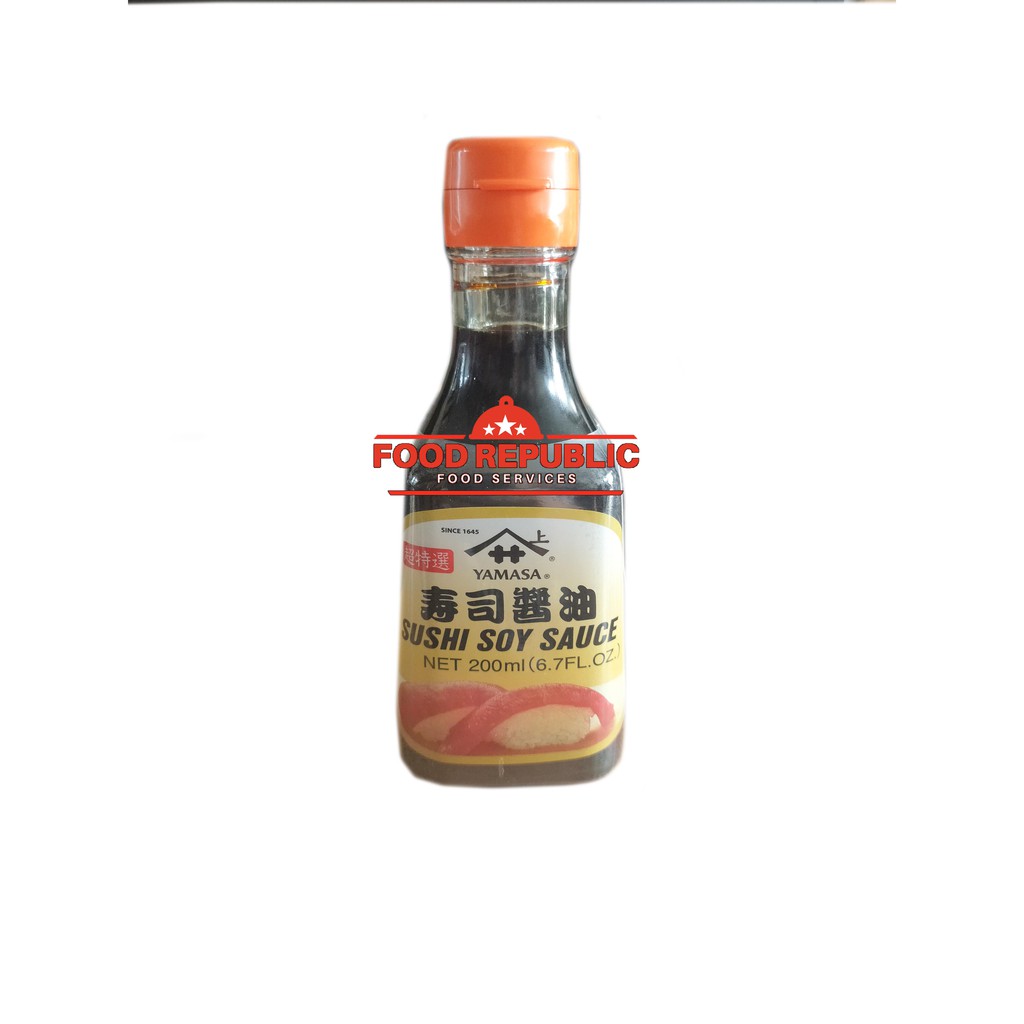 YAMASA SUSHI SOY SAUCE 200 ML - SAUS KECAP ASIN SUSHI YAMASA IMPORT