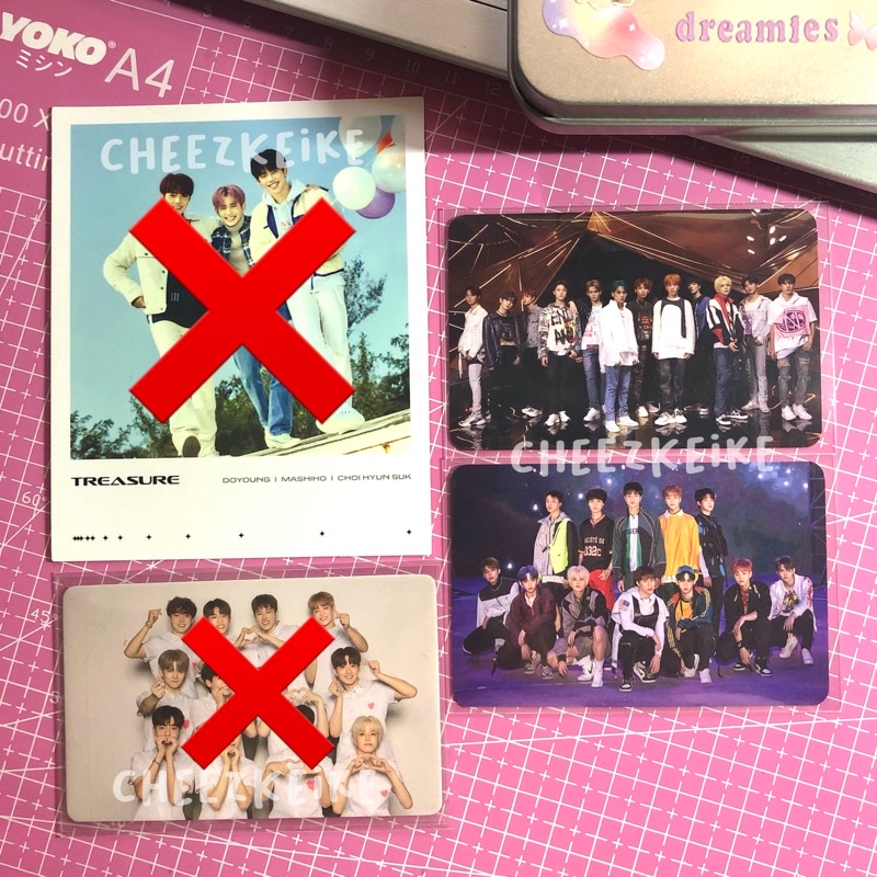 pc photocard treasure bene benefit ktown group grup ch chapter 1