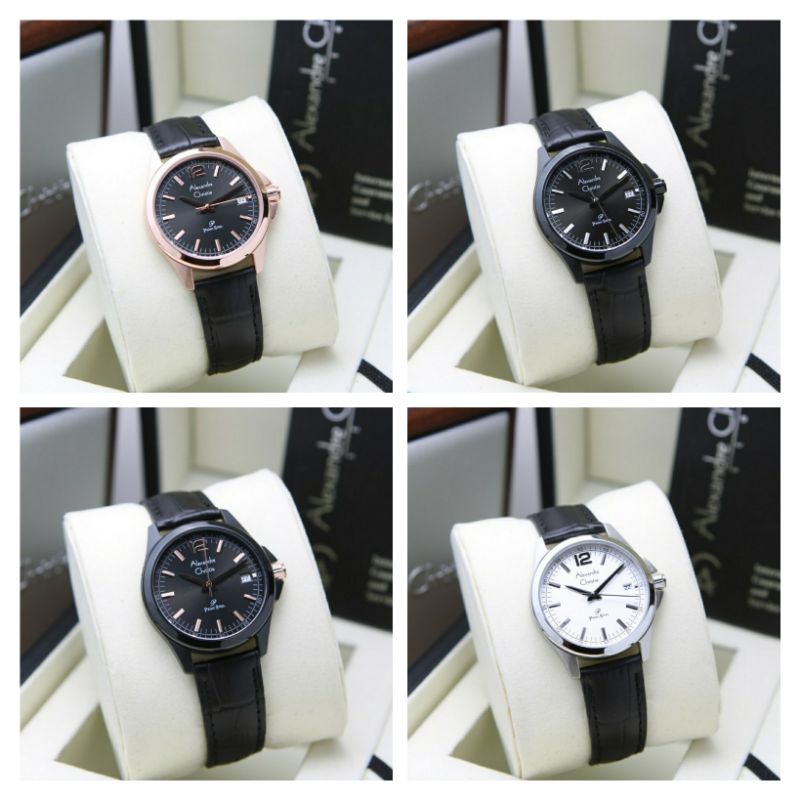 JAM TANGAN WANITA LEATHER / KULIT ALEXANDRE CHRISTIE AC 1031 1031 AC1031 ORI 100%