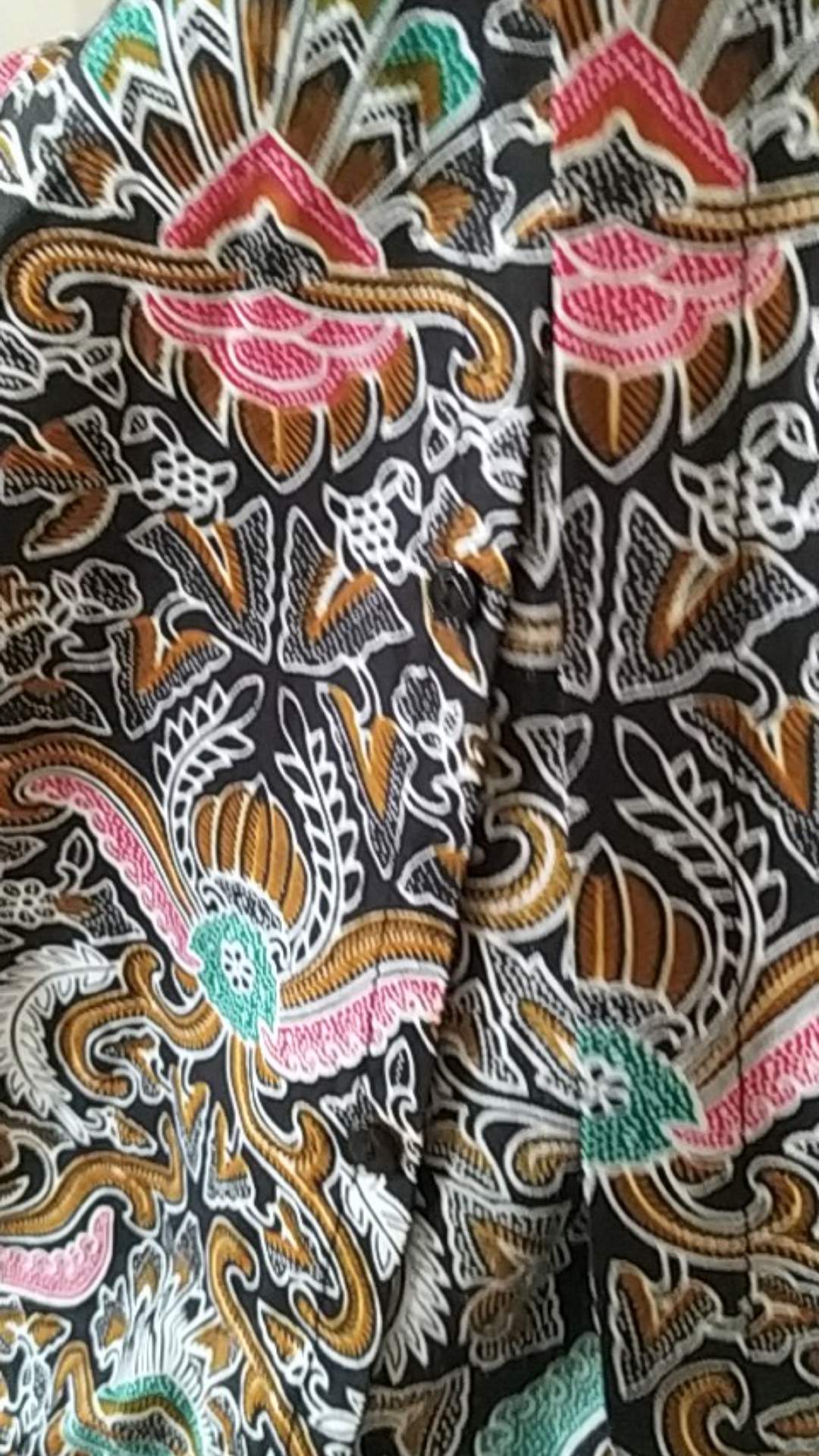 Diskon Bswart Batik Hrb026 Kenongo Hem Pendek Padi Pekalongan M L Xl Batik Pria Murah Modern