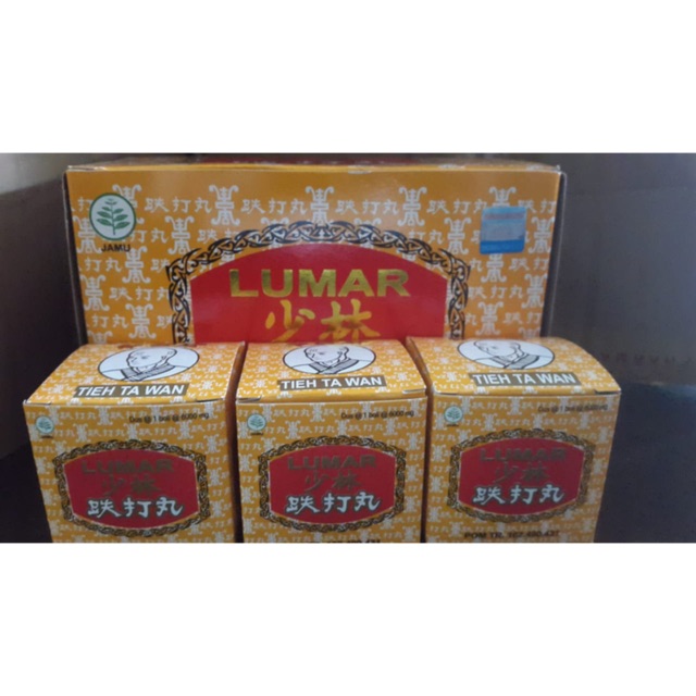 

LUMAR TIEH TA WAN tie ta wan obat luka dalam 1box isi 12pcs pt.sinar kaliman sehat